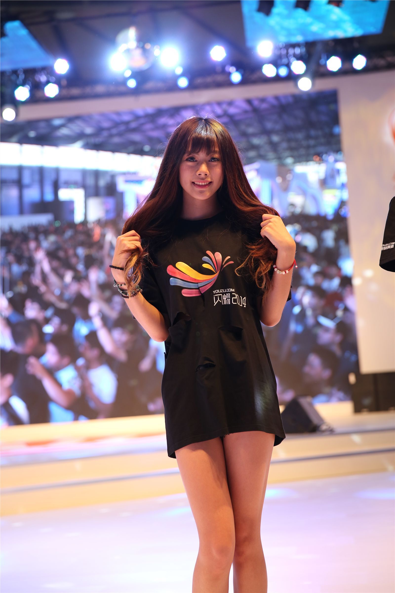 Chinajoy2014游族网络展台女神超清合集 1